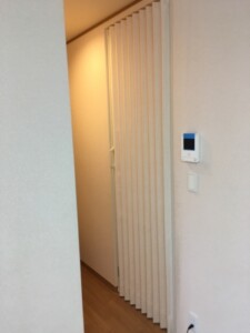 間仕切 アコーディオンカーテン